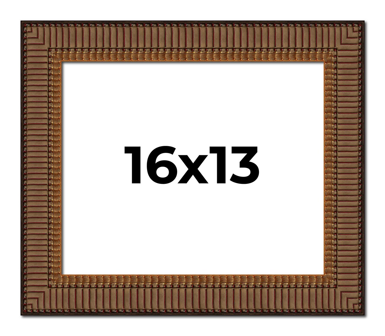Museum Black Picture Frame - UV Acrylic, Backing Board, Hanging Hardware Included